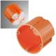 winddichte Hohlwanddose Schalterdose Winddicht orange � 68x61mm Hohlraum-Dose Ger�tedose