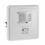 PIR Bewegungsmelder mit Akustik-Sensor, 160� wei&szlig; 230V 1-1200W Unterputz UP Led geeignet 3-Draht