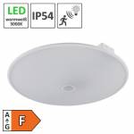 Led Wand-Decken-Leuchte mit Bewegungsmelder GRACIOSA �260x50mm 230V 15W IP54