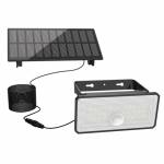 LED Solar Wandleuchte mit Bewegungsmelder & externem Solarpanel � 4,8 m Kabel, 500 lm, IP44