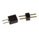 10 miniatur Steckverbinder 2-polig RM 1,27mm / Stecker Set