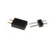 10 miniatur Steckverbinder 2-polig RM 2,54mm / Stecker Set