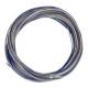 10m Zwillingslitze / Litze GRAU-BLAU 2x 0,14mm�