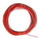 ca. 610m Zwillingslitze / Litze ROT-WEI� 2x 0,14mm�
