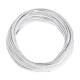 10m Zwillingslitze / Litze wei-wei 2x 0,09mm