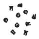 10 LedClips / Montageringe f�r 3mm Leds