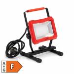 Led Baustrahler mit Ständer 4000lm 230V 50W Baustellen-Fluter Bau-Licht IP65