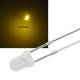 3mm Led DIFFUS gelb 600mcd 60� 585~590nm 1,9-2,2V 20mA