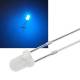 3mm Led DIFFUS blau 1200mcd 60 460~466nm 3,2-3,4V 20mA