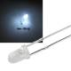 3mm Led wei 9000mcd 30 ~6000K 3,2-3,4V 20mA