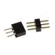 10 miniatur Steckverbinder 3-polig RM 1,27mm / Stecker Set
