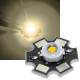 1x HighPower Led 3 Watt WARMWEI auf STAR Platine 700mA