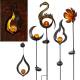 Design Metall-Solarleuchte 