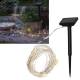 Solar Micro Drahtlichterkette DEW DROP 200 micro LEDs warmwei ca. 20 Meter
