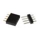 10 miniatur Steckverbinder 4-polig RM 2,54mm / Stecker Set