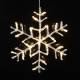 LED Acryl Schneeflocke 