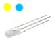 10 St�ck DUO Leds 5mm GELB / BLAU _ 3 Pin Led Bi Color