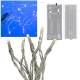 Mini LED Lichterkette blau 10 LEDs batteriebetrieb