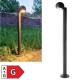 kapego LED Au�en Standleuchte LEONIS 90cm IP54 230V 13,2W 890lm f�r Au�en Deko-Light