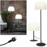 Stand- o. Tischleuchte RHODOS mit E27-Fassung 230V M&ouml;bellampe LED Gartenleuchte IP65