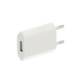USB Netzteil Ladegert 5W mit USB A Buchse, 220V -> 5V 1A, wei