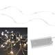   Micro Led Draht Lichterkette 10/40/100 SMDs mit TIMER batterie-betrieben Innen, Led-Abstand 10cm