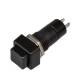 Druckschalter schwarz EIN/AUS 250V/1A AC Schalter