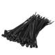 100 Kabelbinder schwarz 102 x 2,5 mm