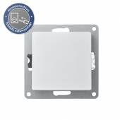 FLAIR Wechsel-Schalter weiß Klemmanschluss OHNE Rahmen 250V~ 10A Lichtschalter