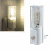 HEITRONIC Led Nachtlicht warmweiß mit Tag/Nacht Sensor 230V 1W Steckdosenlicht