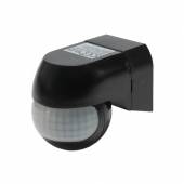mini Wand-Bewegungsmelder CBM-Slim IP44 schwarz 230V 1-800W 180° LED geeignet, Außen