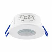 Außen Decken-Einbau-Bewegungsmelder 360° 230V 1200W 8m Detektion / Decke Unterputz IP65