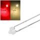 1,8mm DUO Led diffus rot-warmweiß 2-Pin Bi Color Leds