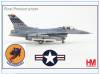 HA38080 F-16C USAF 36th FS Flying Fiends, Osan AB,S&uuml;dkorea 2019,Hobbymaster 1:72,NEU 08/2026