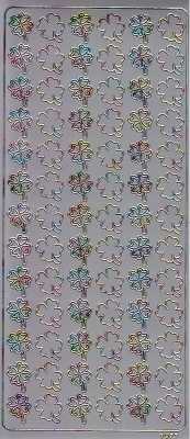 160 Stück Kleeblatt Aufkleber Glitzer - Glücksklee Deko Für Party & Basteln