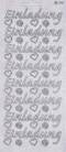 Diamant-Zier-Sticker-Bogen-1797ds-Einladung-silber