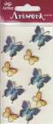 Artoz-3D Sticker-Artwork-Embellishments-00-17-Schmetterlinge-blau