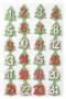 Hobby Fun-Holzzahlen-Set-1 - 24/ Adventskalender- bunt-Tannenbaum-3270098