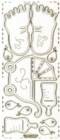 Micro-Glittersticker-0426Gtrg-Babymotive 3 -transparent/gold