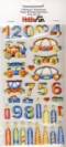 CREApop-Softy-Sticker-Bogen-HobbyFun-HF184-Happy Birthday-Eisennbahn