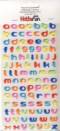 CREApop-Softy-Sticker-Bogen-HobbyFun-HF110-Alphabet-abc-Kleinbuchstaben-bunt