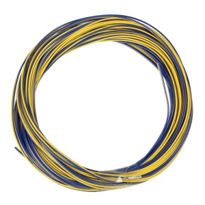 Zwillingslitze 2-polig, 2x 0,14 Mm², Gelb/braun, 10 M – Für Modellbau & Elektronik