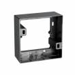FLAIR Aufputz-Rahmen anthrazit 80x80x35mm
