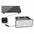 LED Solar Wandleuchte mit Bewegungsmelder & externem Solarpanel � 4,8 m Kabel, 500 lm, IP44