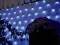 3x3m LED Lichternetz BLAU 180 Leds,...