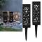 2er Set Solar Leuchte IZOLA 18x6cm...